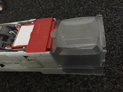 Zubehör: Anschlussraumabdeckung zu TRIVER+ DIN2/3 (Anschluss unten oder oben)