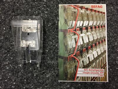 Zubehör: Schaltgriff  kompl. zu 400A / SEFAG 1981 (rostfreie Ausführung)