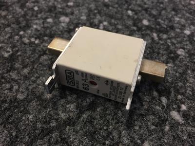 SIBA 63A gL/gG Sicherungspatrone 