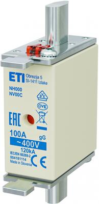ETI 100A gL/gG Sicherungspatrone 
