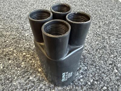 Aufteilkappe 4-fach, Typ SEH4 95-36