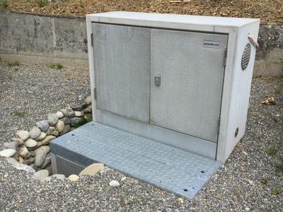 FILENIT Kabelverteilkabine FVK 2 kompl. nach EN61439-5 mit Betontüren / 4-polig