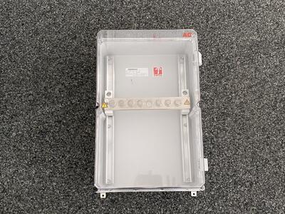 Erdtrennkasten mit Erdungsschiene In = 630A / Ik = 30kA/1s kompl.