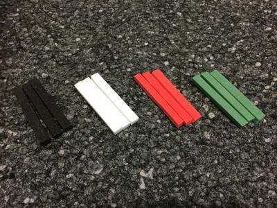 Markierungseinsatz rot