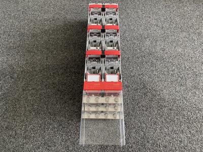 TRIVER+ 2xDIN3 / 2x910A mit 6 Stromwandler geeicht Typ pronutec ES6 1000/5A, Kl. 0.5S, 2.5VA