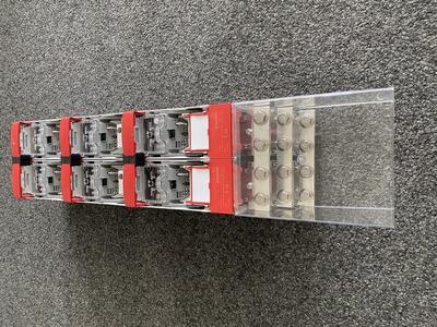 TRIVER+ 2xDIN3 / 2x910A mit 6 Stromwandler geeicht Typ pronutec ES6 1000/5A, Kl. 0.5S, 2.5VA