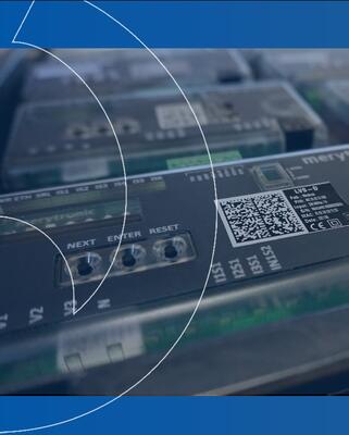 Merytronic LVS-S SmartGrid Modul 3-phasig mit Modbus TCP nach IEC 60870-5-104 / DNP3.0