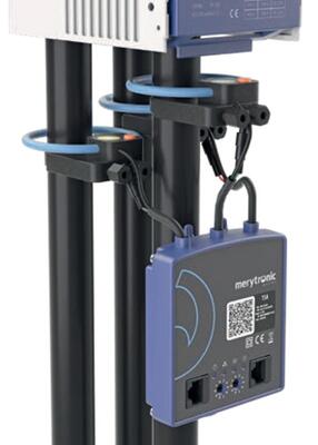 Merytronic LRG Rogowski Messeinheit 3-phasig mit Modbus TCP nach IEC 60870-5-104 / DNP3.0