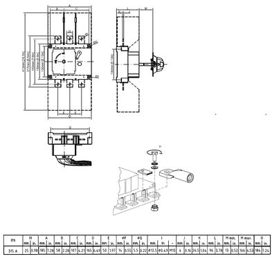 TELERGON Lasttrennschalter S6 - 315A