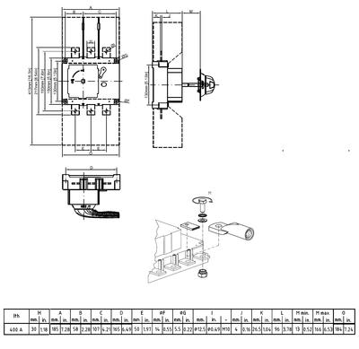 TELERGON Lasttrennschalter S6 - 400A