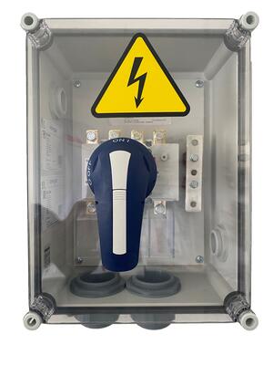TELERGON Lasttrennschalter Box mit S5 - 160A