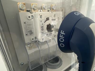 TELERGON Lasttrennschalter Box mit S5 - 160A