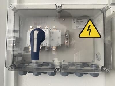 TELERGON Lasttrennschalter Box mit S5 - 250A