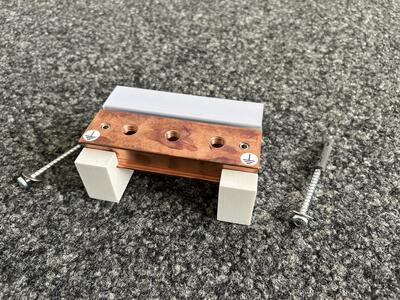 Potentialausgleichsschiene komplett 134mm