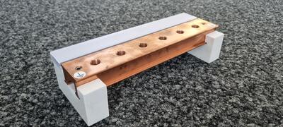 Potentialausgleichsschiene komplett 239mm
