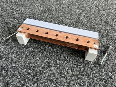 Potentialausgleichsschiene komplett 274mm