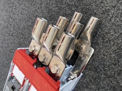 Cu Presskabelschuh gerade 300mm² / abgekröpft (M16)