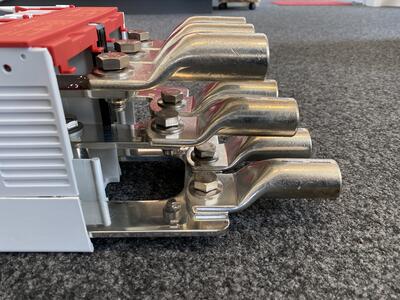 Cu Presskabelschuh gerade 300mm² / abgekröpft (M16)